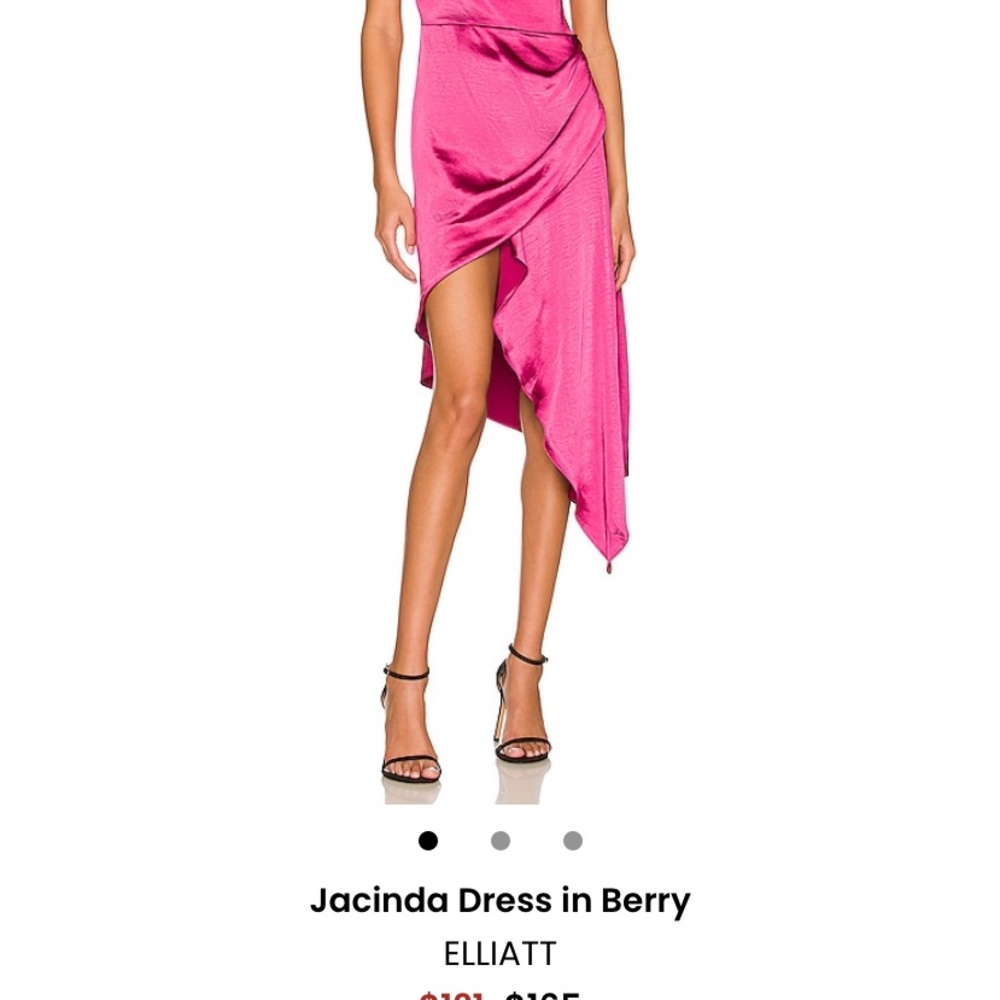 Jacinda dress in Berry, ELLIATT